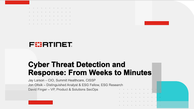 Cyber Threat Detection and Response: From Weeks to Minutes