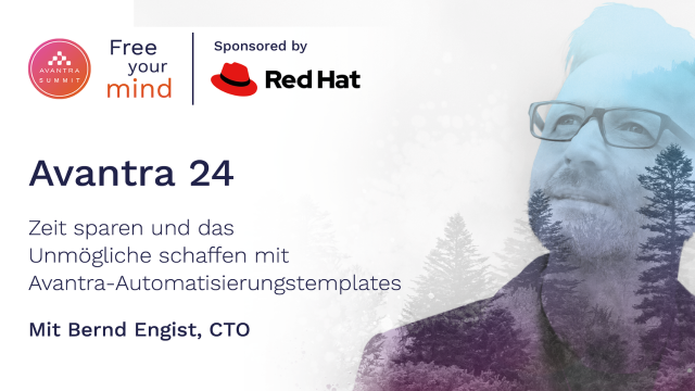 Avantra 24: Produktdemo mit CTO Bernd Engist