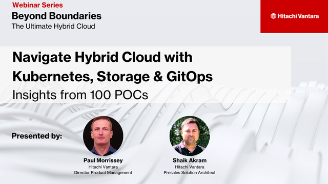 Beyond Boundaries: Kubernetes, Storage & GitOps - Insights from 100 POCs