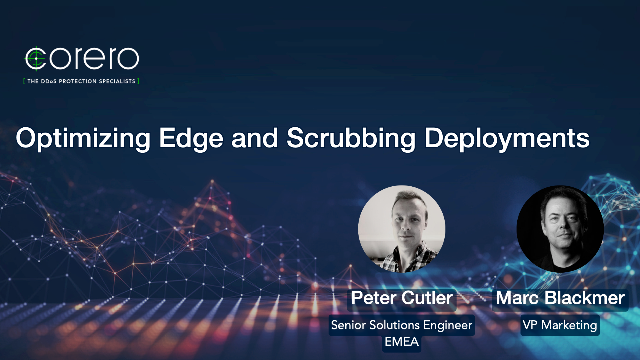 Optimizing Edge and Scrubbing Deployments