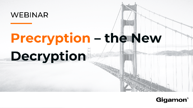 Precryption™ – the New Decryption