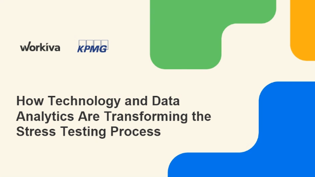 How Technology and Data Analytics Are Transforming the Stress Testing Process