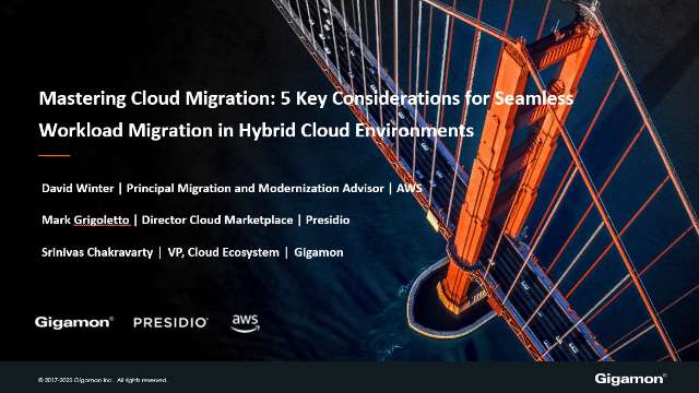 Mastering Cloud Migration: 5 Key Considerations for Seamless Workload Migration