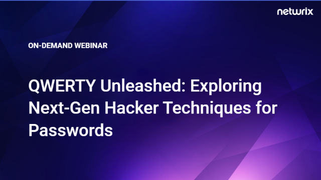 QWERTY Unleashed: Exploring Next-Gen Hacker Techniques for Passwords