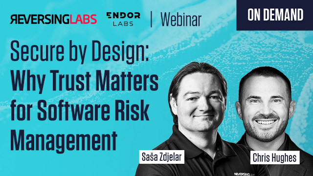 Secure by Design: Why Trust Matters for Software Risk Management