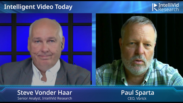 IntelligentVideoToday – With Paul Sparta