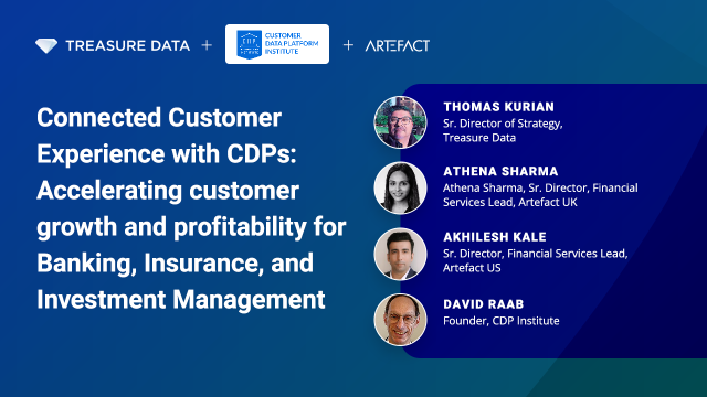 Connected CX with CDPs:  Accelerating customer growth & profitability for Banks