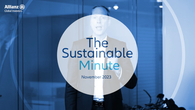 Sustainable Minute with Matt Christensen - November 2023: Stewardship