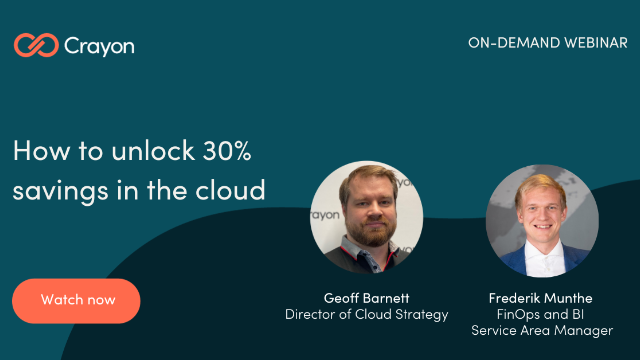 How to unlock 30% savings in the cloud