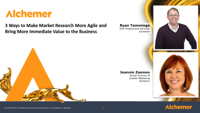 NEW: 3 Ways Market Researchers Can Become More Agile