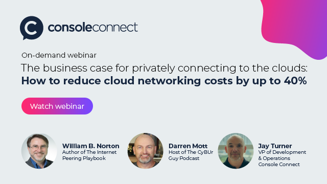 The business case for privately connecting to the clouds