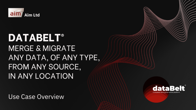 dataBelt® - Merge and migrate any data