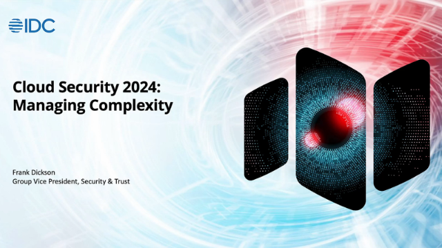 Cloud Security 2024: Managing Complexity