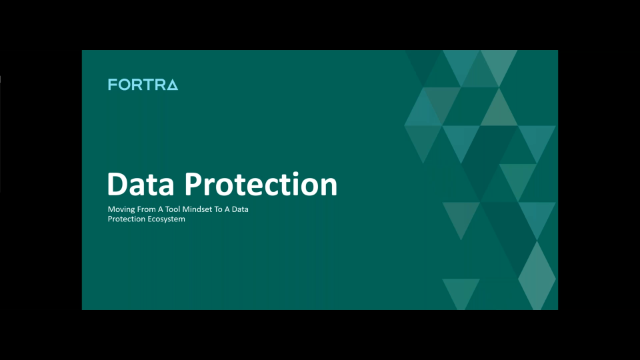 Data Protection: Moving from a Tool Mindset to a Data Protection Ecosystem