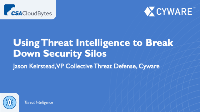 Using Threat Intelligence to Break Down Security Silos