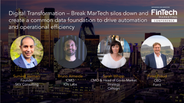 Digital Transformation – Break MarTech silos down & create a common data