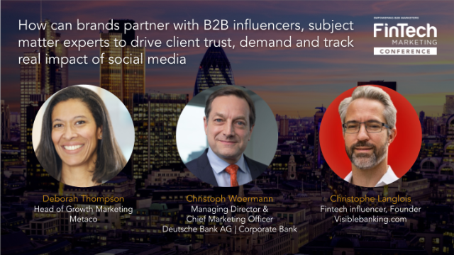 How can brands partner with B2B influencers, experts to drive client trust