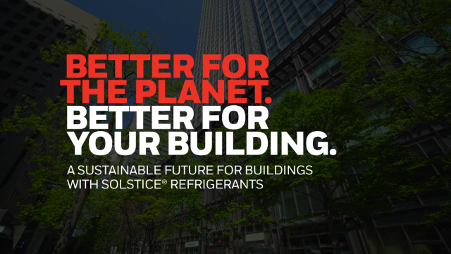 Better for the planet. Better for your building.