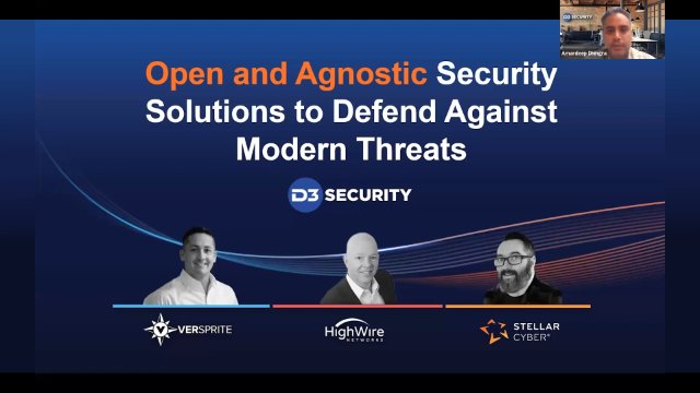 Open and Agnostic Security Solutions to Defend Against Modern Threats