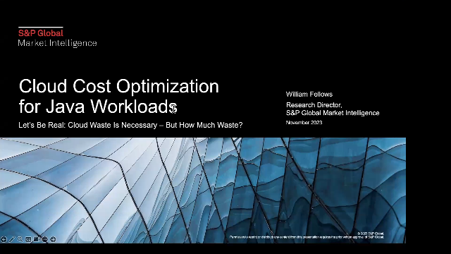 Cloud Cost Optimization for Java Workloads