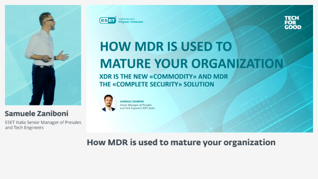 How MDR is used to mature your organization