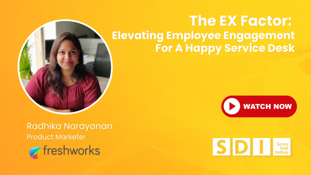 The EX Factor: Elevating Employee Engagement for ITSM Success